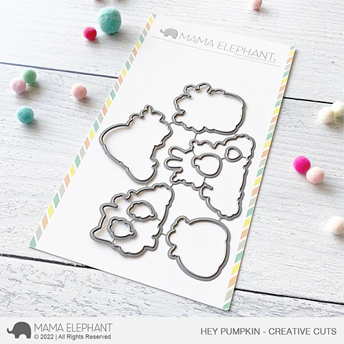Mama Elephant - Hey Pumpkin - Creative Cuts