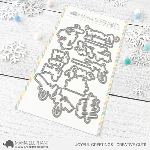 Mama Elephant - Joyful Greetings - Creative Cuts