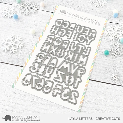 Mama Elephant - Layla Letters - Creative Cuts