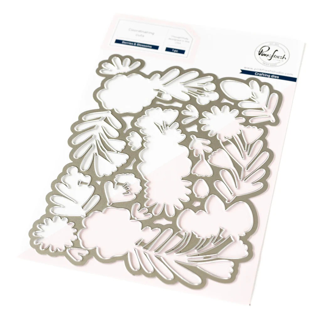 Pinkfresh Studio - Berries & Blossoms die
