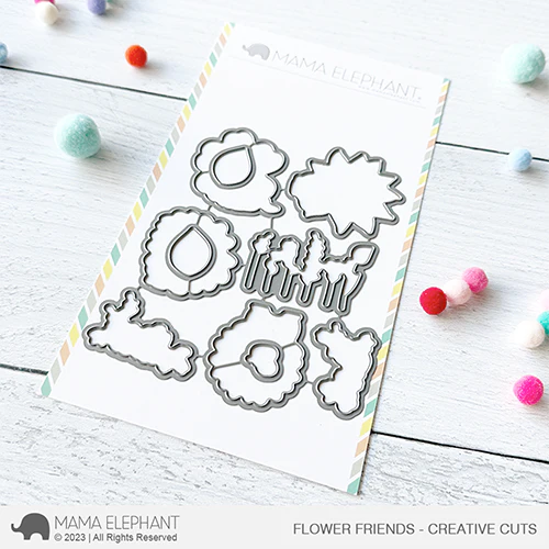 Mama Elephant - Flower Friends - Creative Cuts