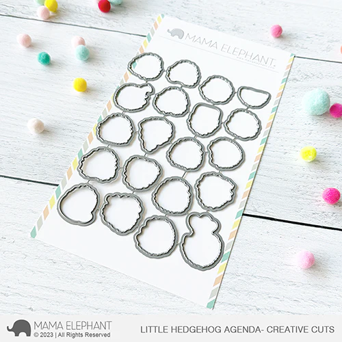 Mama Elephant - Little Hedgehog Agenda - Creative Cuts