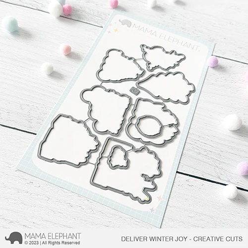 Mama Elephant - Deliver Winter Joy - Creative Cuts