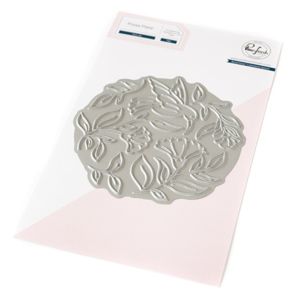 Pinkfresh Studio - Pure Joy press plate - DISCONTINUED
