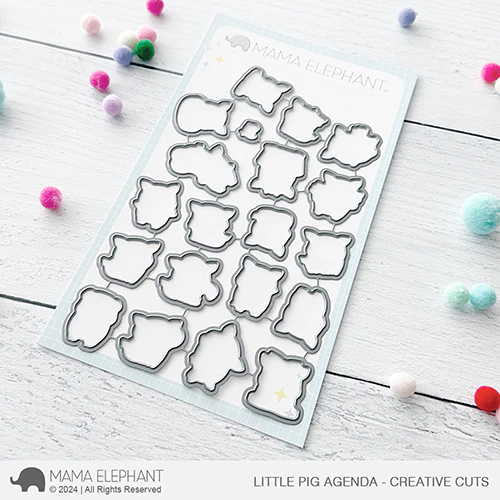 Mama Elephant - Little Pig Agenda - Creative Cuts