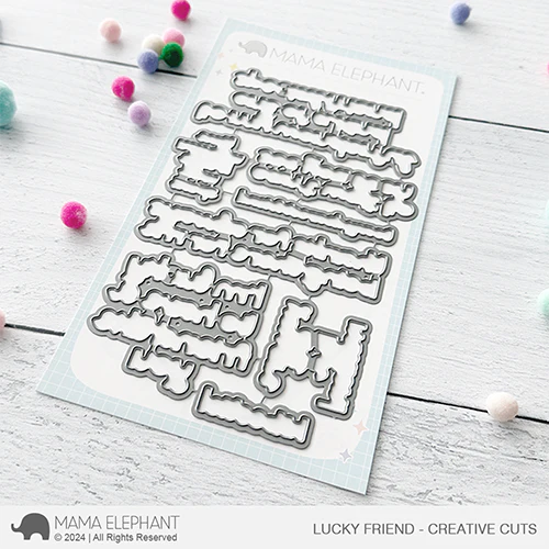 Mama Elephant - Lucky Friend - Creative Cuts