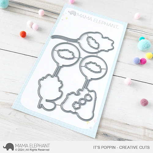 Mama Elephant - It's Poppin - Creative Cuts