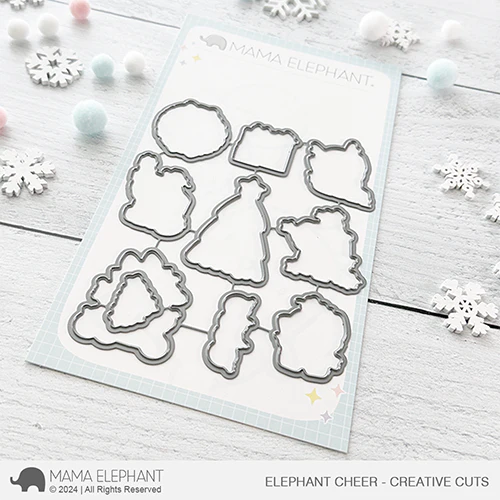 Mama Elephant - Elephant Cheer - Creative Cuts