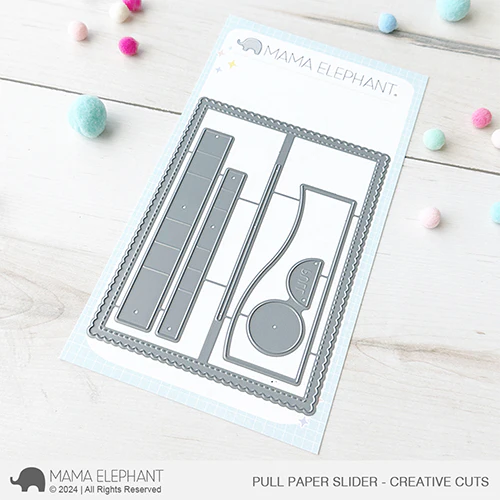 Mama Elephant - Pull Paper Slider - Creative Cuts (SO)