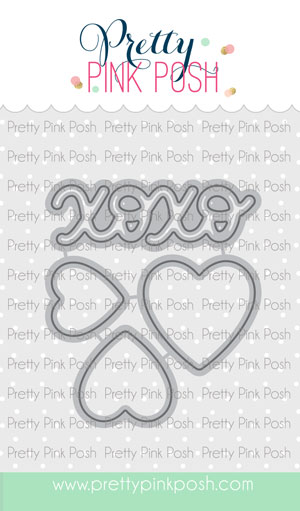 Pretty Pink Posh - Decorative Hearts Coor Die Set