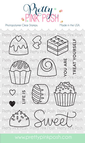 Pretty Pink Posh - Sweet Chocolates Stamp Set