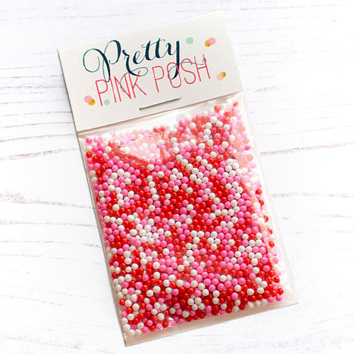 Pretty Pink Posh - Sweetheart Shaker Beads