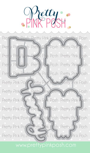 Pretty Pink Posh - Birthday Train Coordinating Die Set