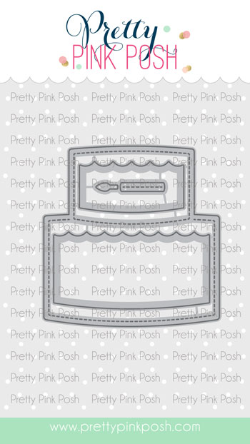 Pretty Pink Posh - Cake Shaker Die