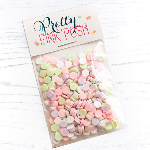 Pretty Pink Posh - Cotton Candy Clay Confetti