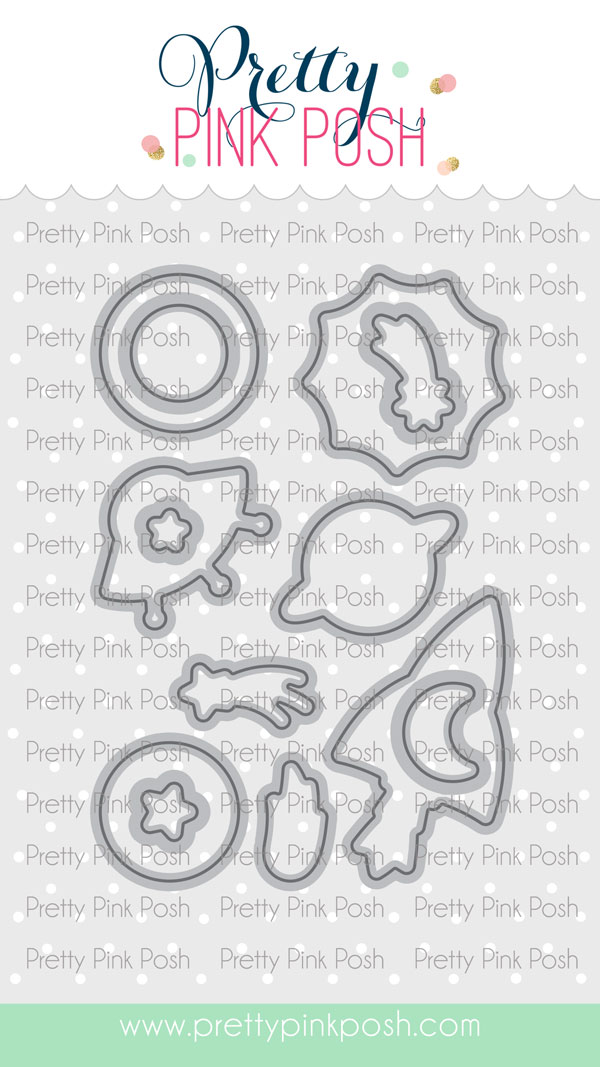 Pretty Pink Posh - Outer Space Coor Die Set