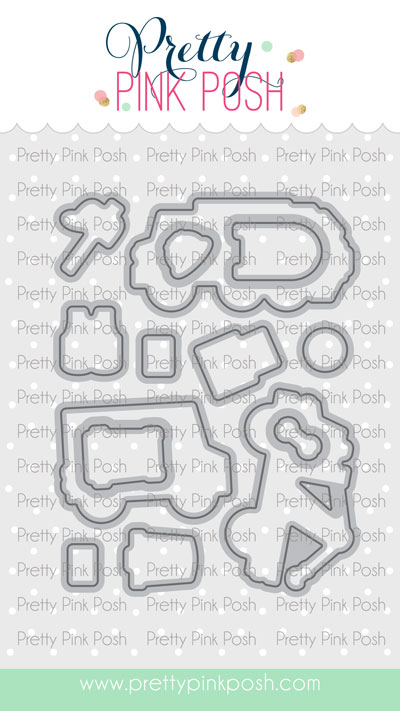 Pretty Pink Posh - Utility Vehicles Coor Die Set