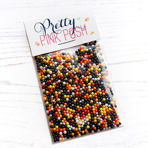 Pretty Pink Posh - Construction Zone Shaker Beads