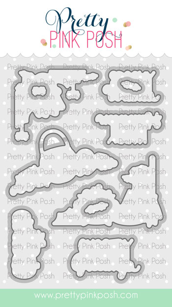 Pretty Pink Posh - Halloween Corners Coor Die Set