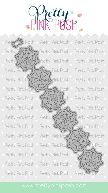 Pretty Pink Posh - Spider Web Border Die