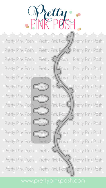 Pretty Pink Posh - Christmas Light Garland Die Set