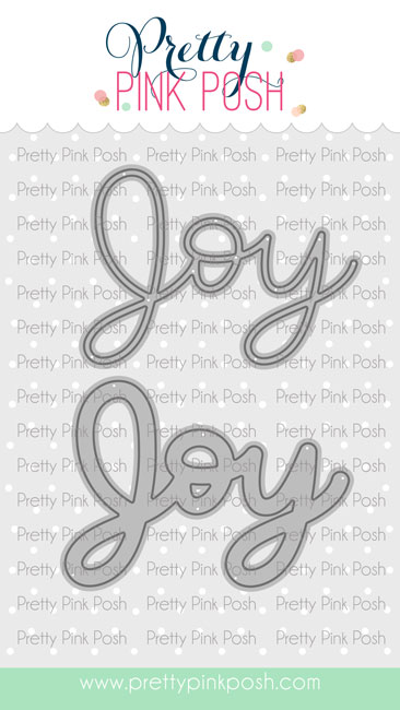 Pretty Pink Posh - Large Joy Shadow Die Set