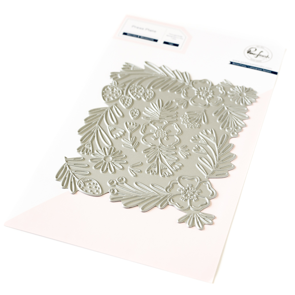 Pinkfresh Studio - Berries & Blossoms press plate