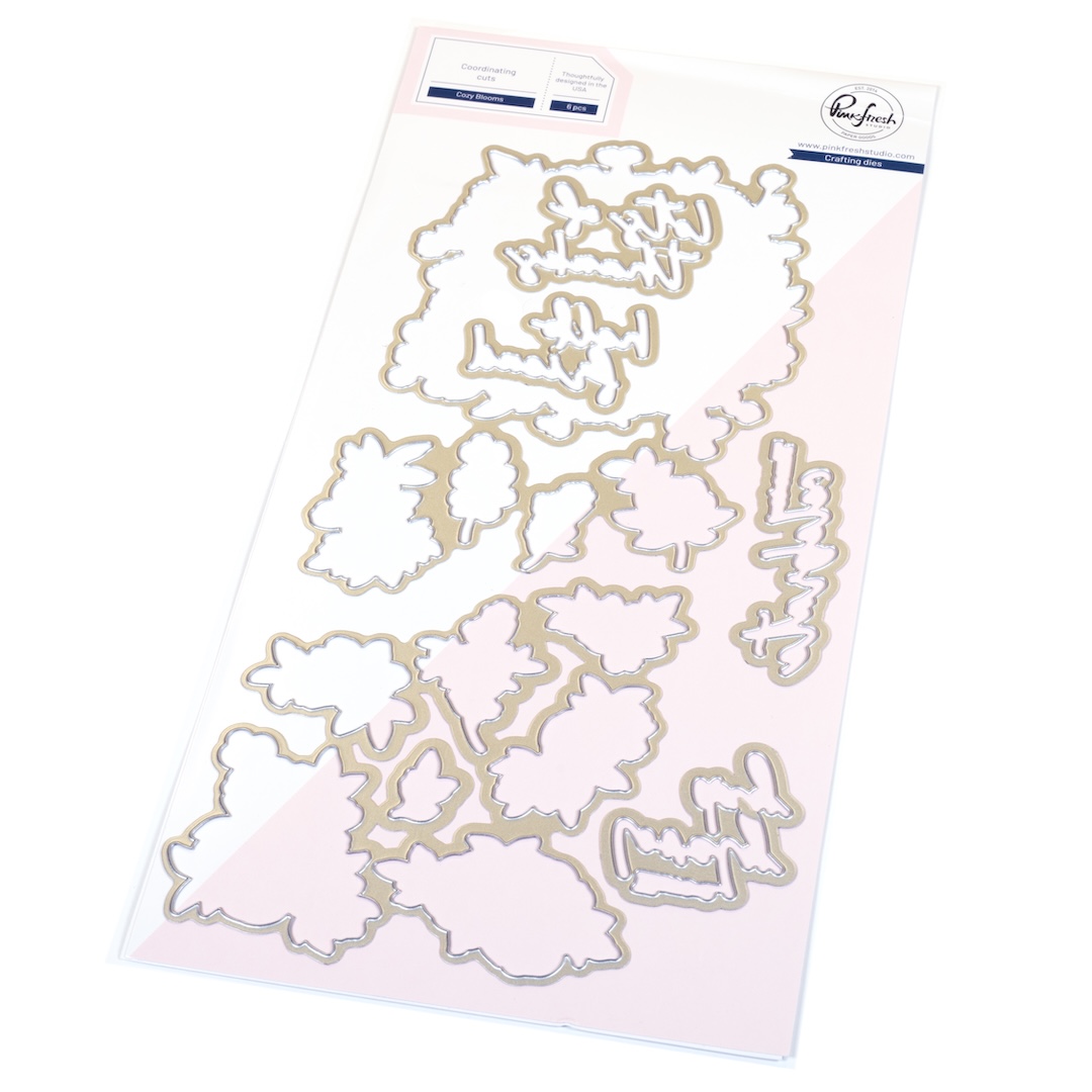 *NEW* - Pinkfresh Studio - Cozy Blooms die