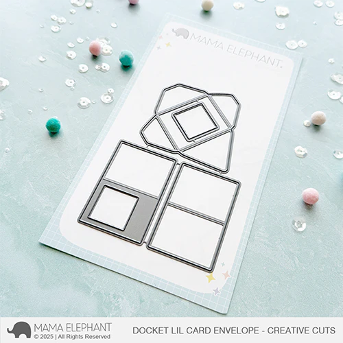 Mama Elephant - Docket Lil Card Envelope - Creative Cuts