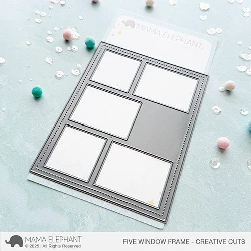 Mama Elephant - Five Window Frame - Creative Cuts (SO)