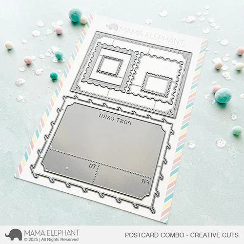 Mama Elephant - Postcard Combo - Creative Cuts
