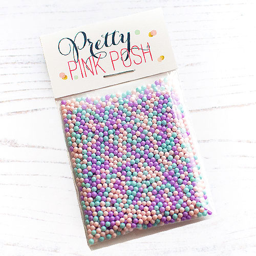 Pretty Pink Posh - Spring Pastel Shaker Beads