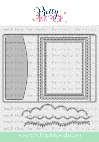 Pretty Pink Posh - Shadow Box Die Set
