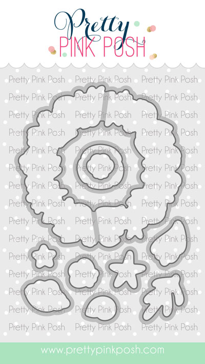 Pretty Pink Posh - Seashell Wreath Coor Die Set