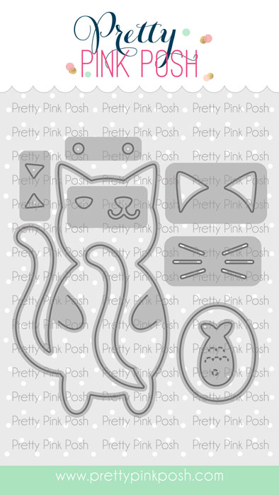 Pretty Pink Posh - Cat Holder Die Set