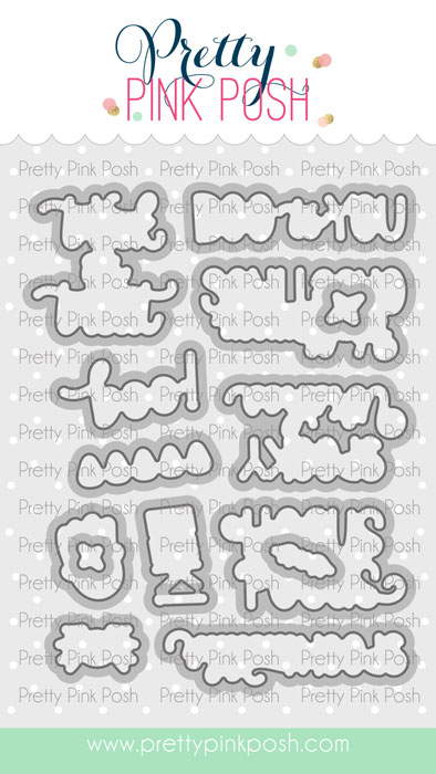 Pretty Pink Posh - Halloween Greetings Coor Die Set