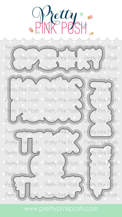 Pretty Pink Posh - Halloween Word Scenes Coor Die Set