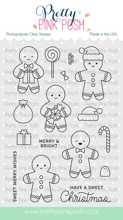 Pretty Pink Posh - Gingerbread Friends Stamp Set