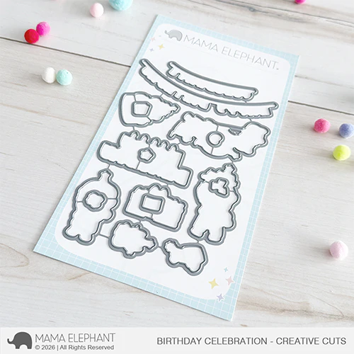 **NEW* - Mama Elephant - Birthday Celebration - CC