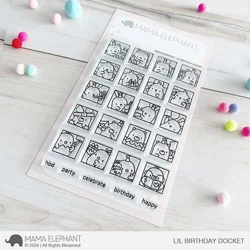**NEW* - Mama Elephant - LIL BIRTHDAY DOCKET