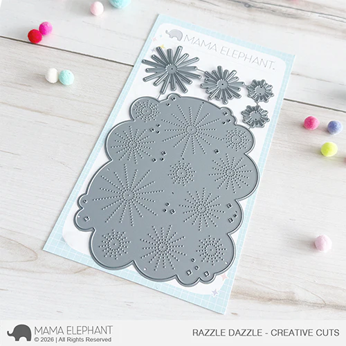 **NEW* - Mama Elephant - Razzle Dazzle - Creative Cuts