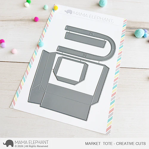**NEW* - Mama Elephant - Market Tote - Creative Cuts