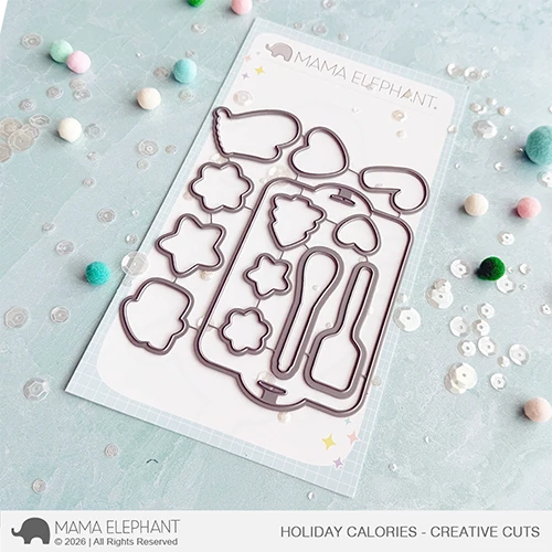 **NEW* - Mama Elephant - Holiday Calories - CC