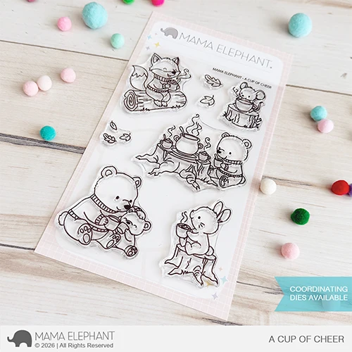 **NEW* - Mama Elephant - A CUP OF CHEER