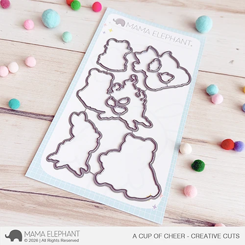 **NEW* - Mama Elephant - A Cup Of Cheer - CC