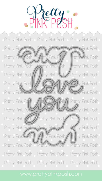 Pretty Pink Posh - Love You Shadow Die Set