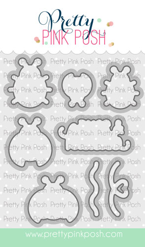 Pretty Pink Posh - Lovely Ladybugs Coor Die Set