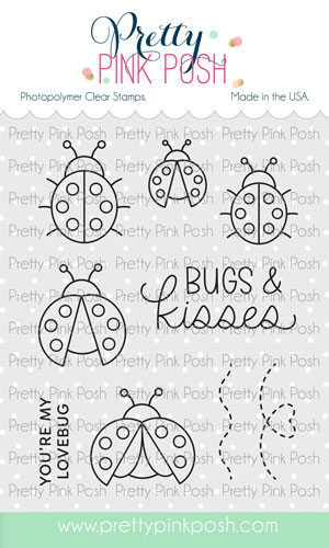 Pretty Pink Posh - Lovely Ladybugs Stamp Set