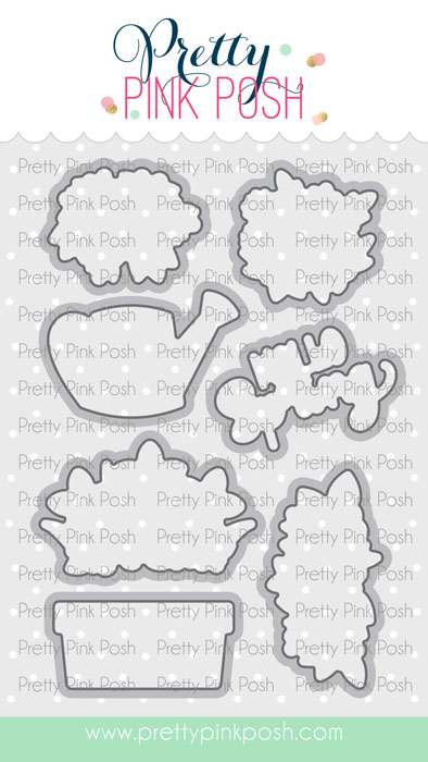 **NEW* - Pretty Pink Posh - Spring Blooms Coor Die Set