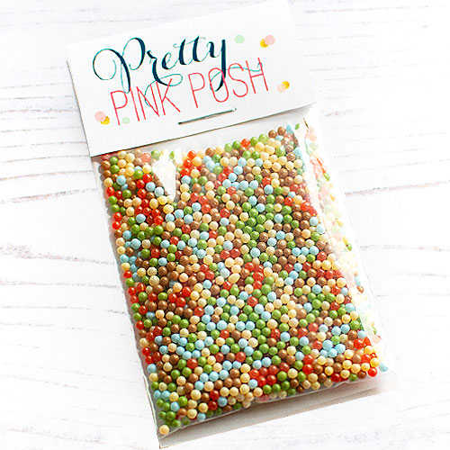 **NEW* - Pretty Pink Posh - Woodland Wishes Shaker Beads